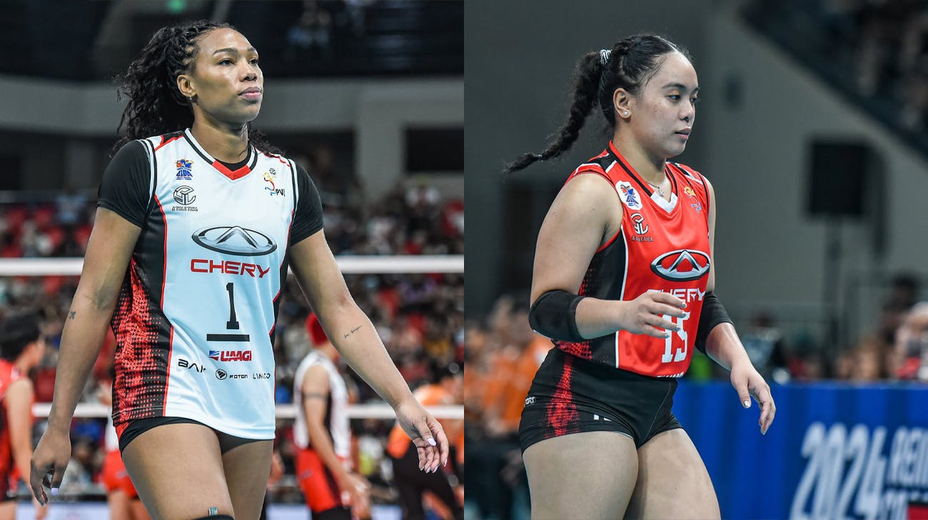 “She is such a dog” | Khat Bell heaps praise on rookie Karen Verdeflor after winning PVL debut for Chery Tiggo